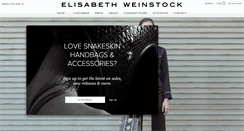 Desktop Screenshot of elisabethweinstock.com